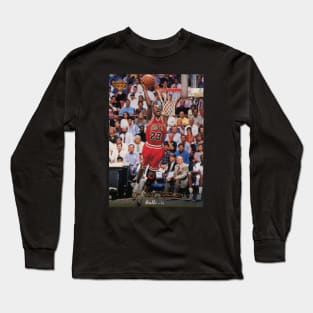 BASKETBALLART -JORDAN CARD 37 Long Sleeve T-Shirt